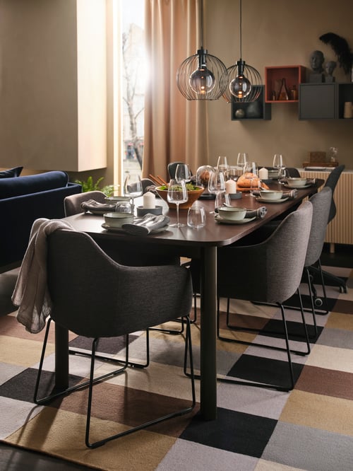 Great ideas for creating a dining room office - IKEA