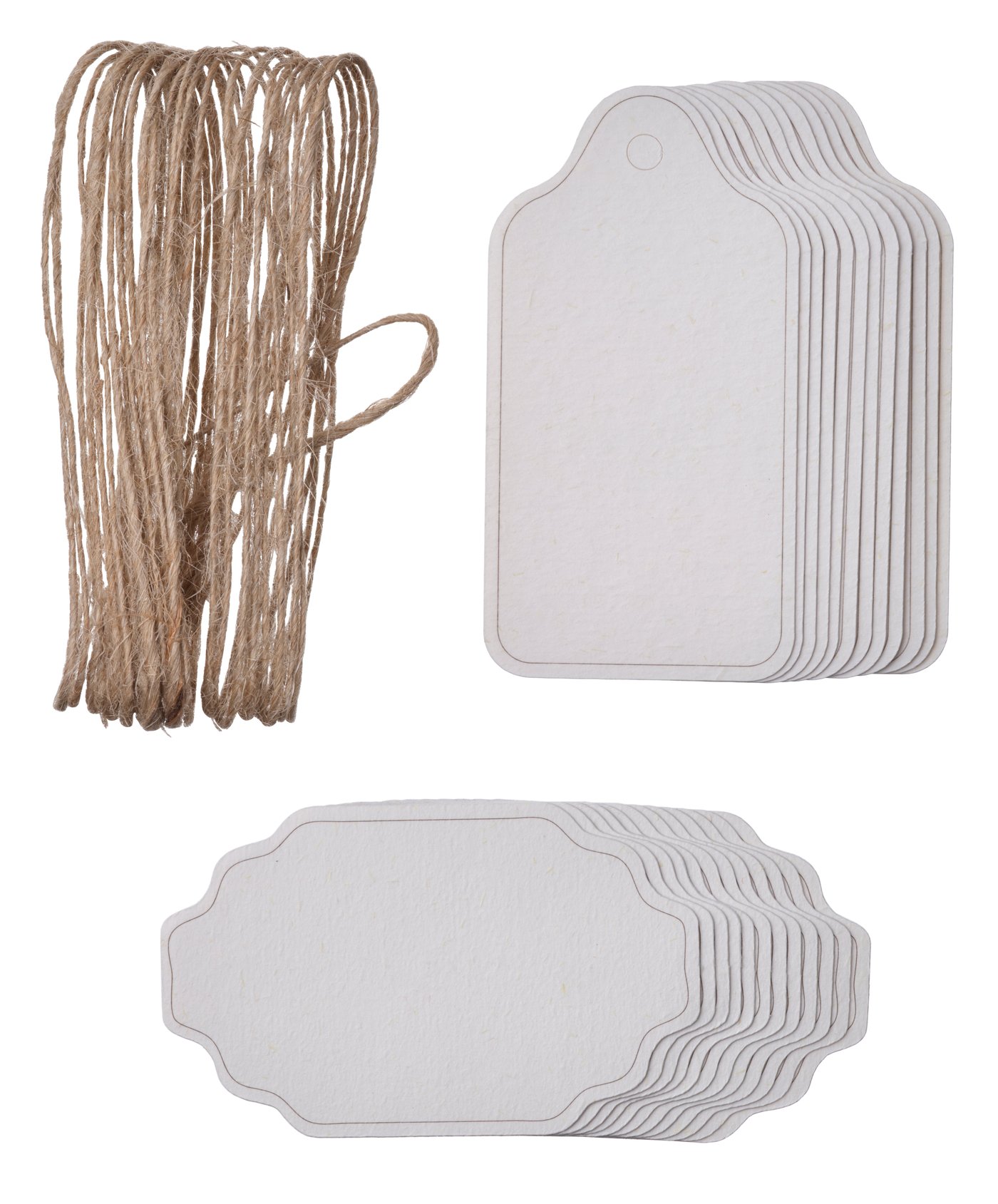 IKEA KÖSSEBÄR etiketter, set om 25, vit