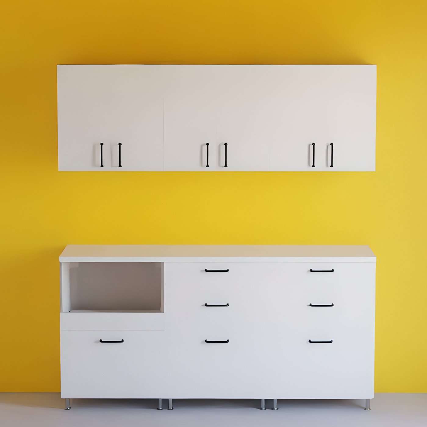 カウンター収納と​吊戸棚 180cm - IKEA
