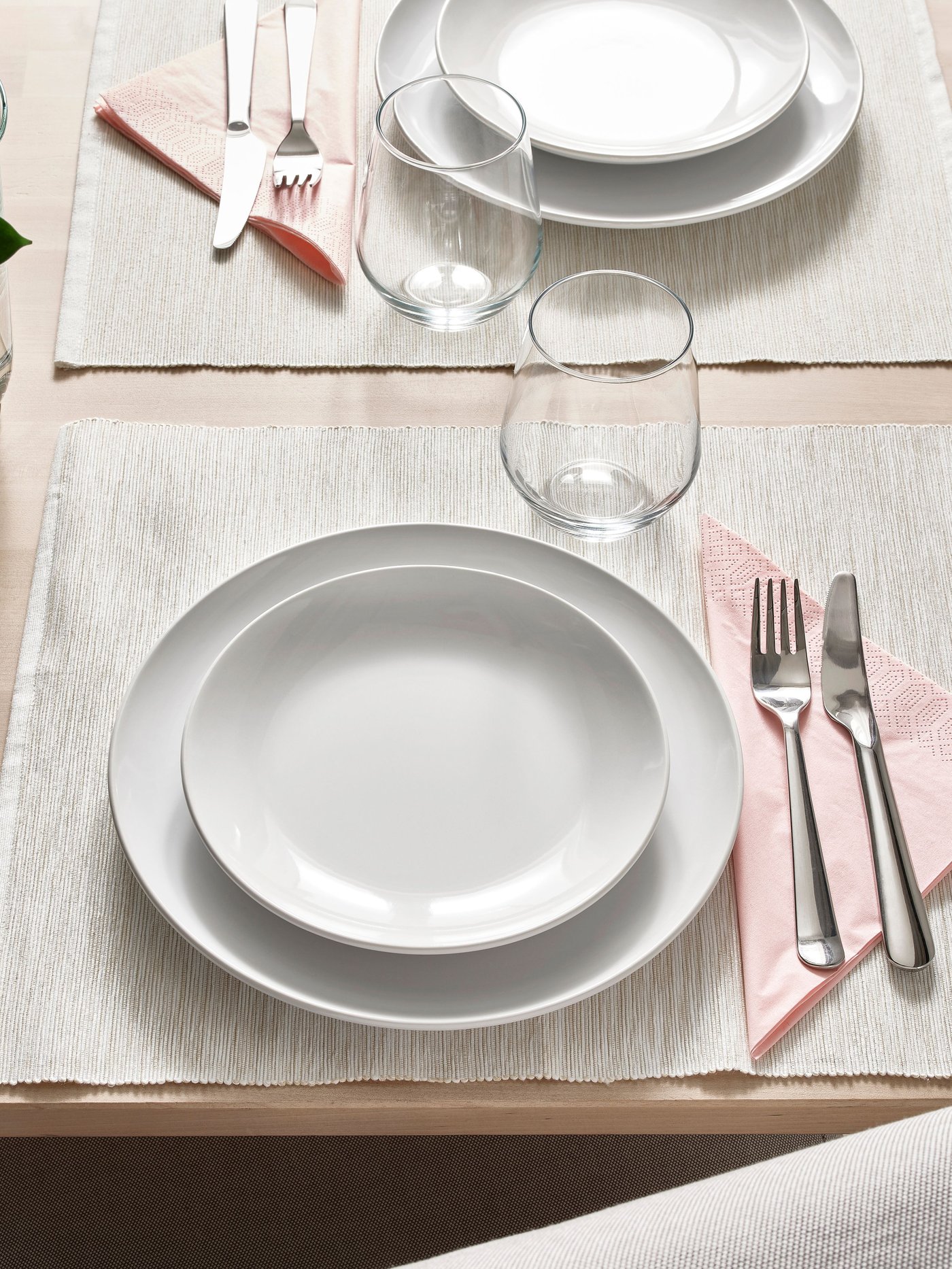 serviço de 18 peças branco GODMIDDAG.