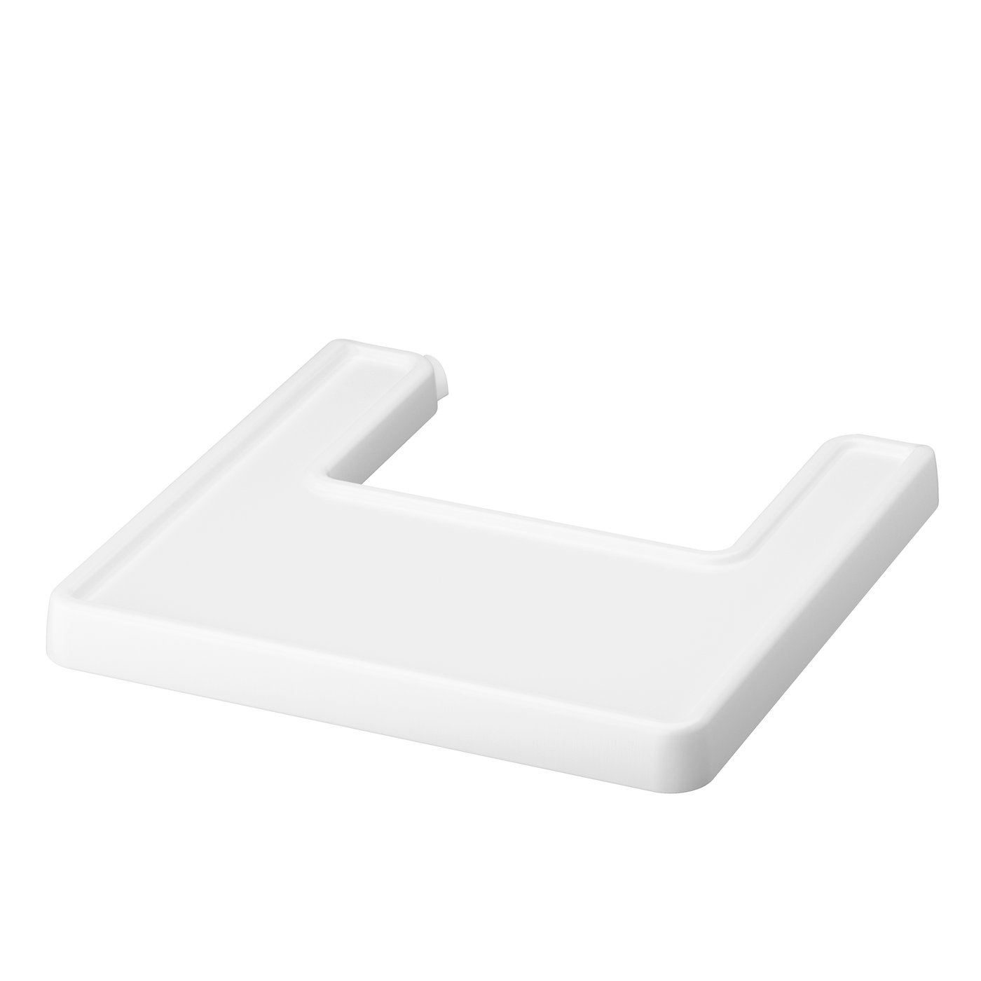 IKEA ANTILOP bricka till hög barnstol, vit