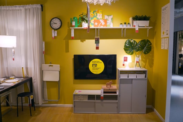 SPIKSMED tv bench and cabinet