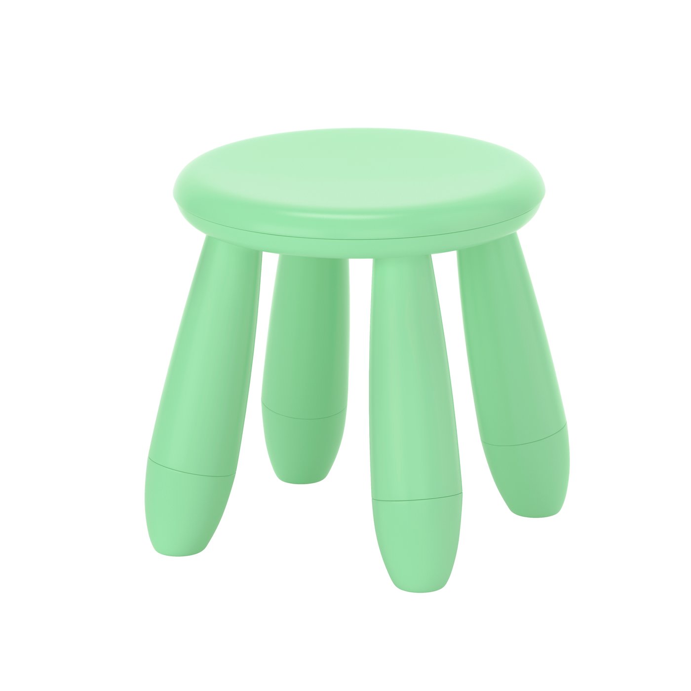 IKEA MAMMUT barnpall, inom-/utomhus/ljusgrön