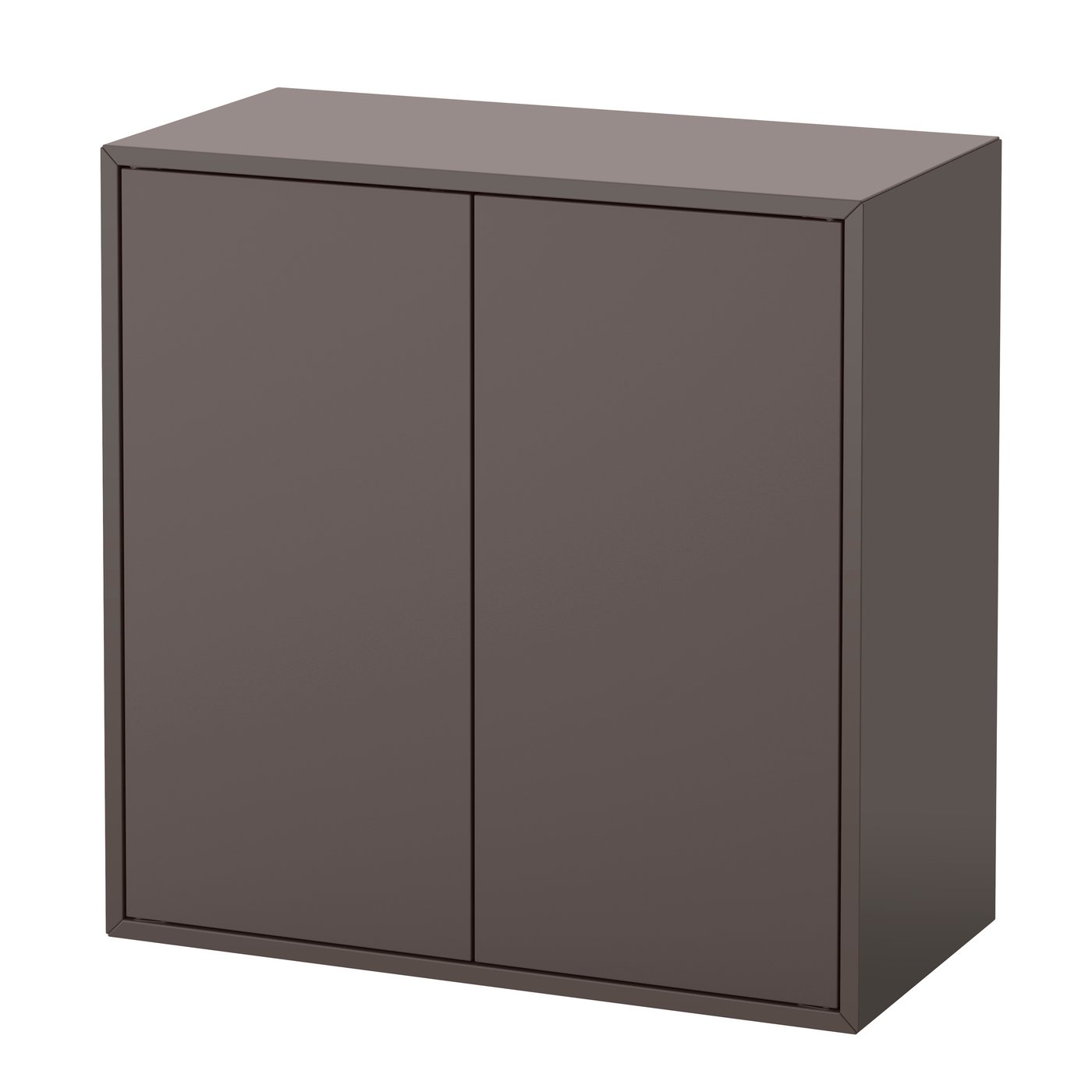 IKEA EKET skåp med 2 dörrar och 1 hylla, mörkgrå, 70x35x70 cm