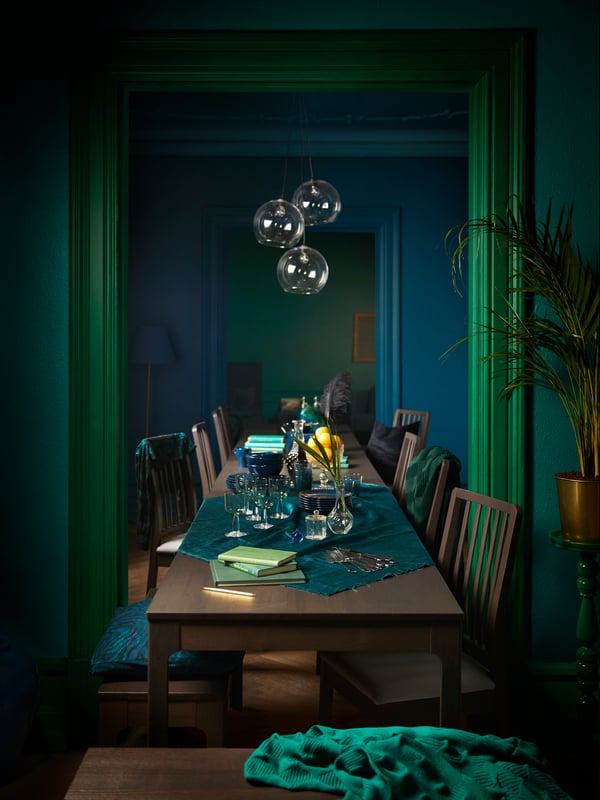Dining set for 10 persons