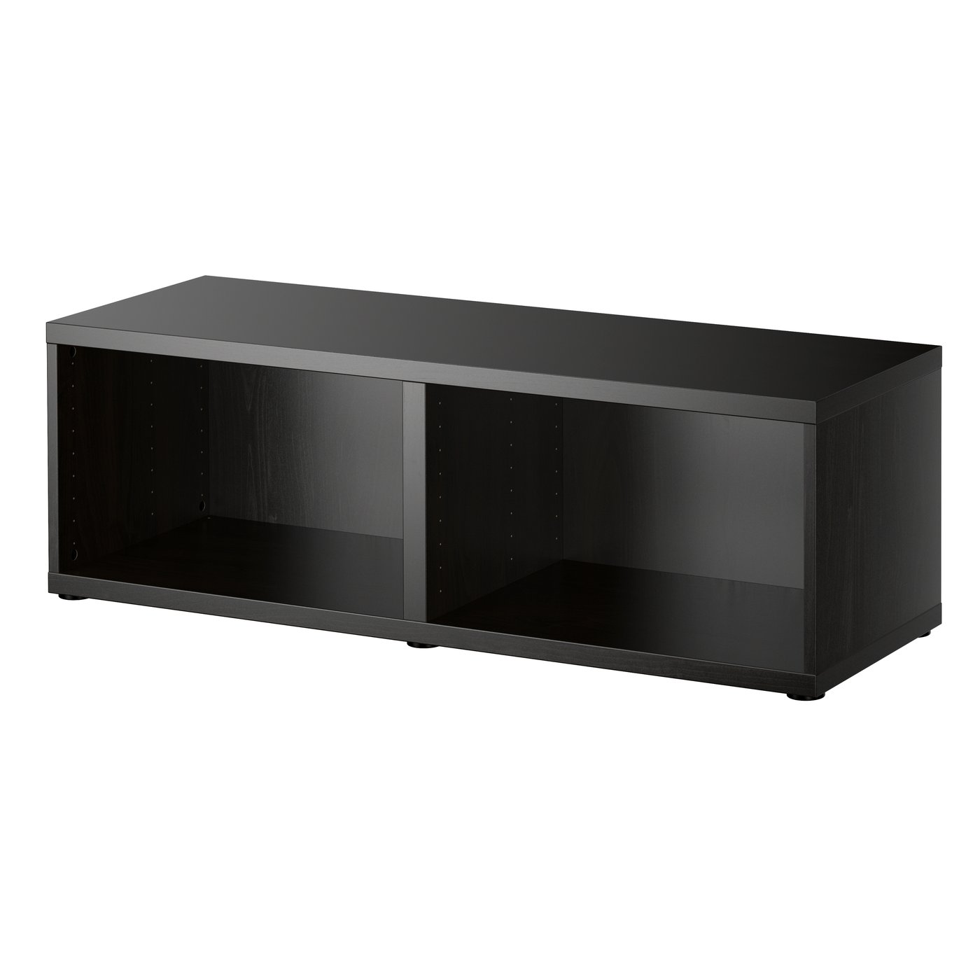 IKEA BESTÅ stomme, svartbrun, 120x40x38 cm