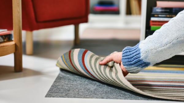A STOPP FILT rug underlay with anti-slip