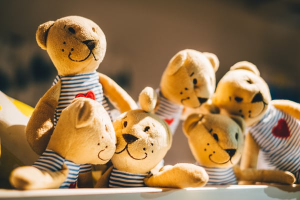 Un peluche FABLER BJÖRN color beige