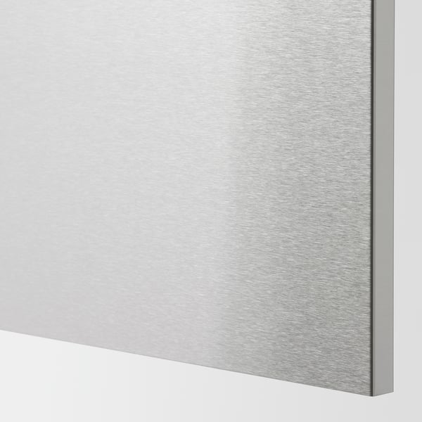 A stainless steel VÅRSTA cover panel