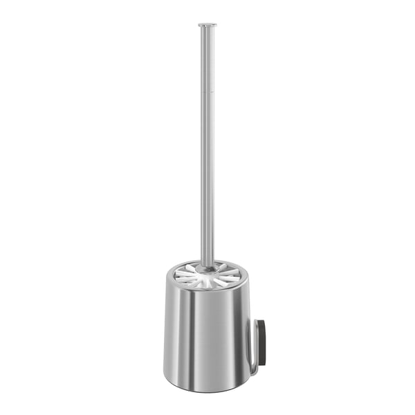 A stainless steel BROGRUND toilet brush
