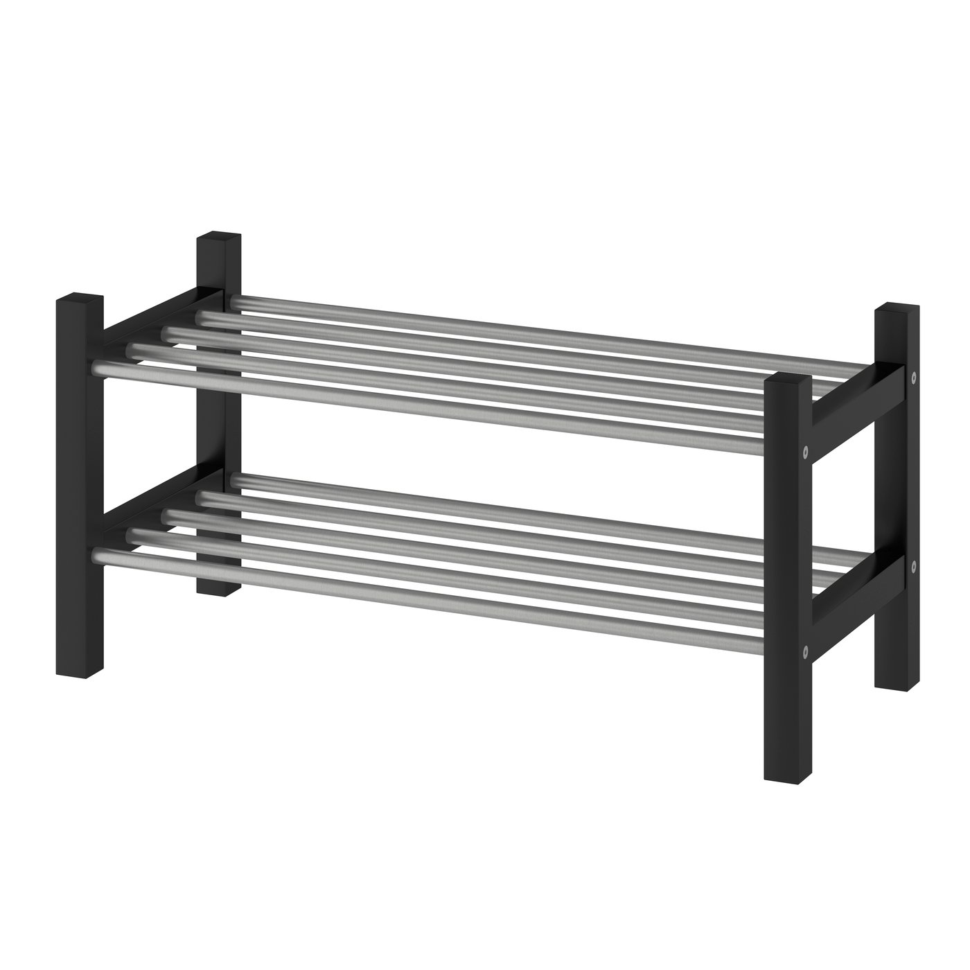 IKEA TJUSIG skohylla, svart, 79x32x37 cm