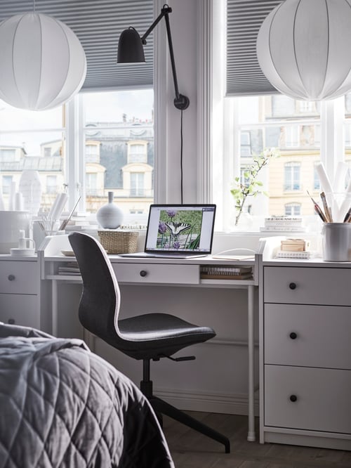 Ideas for a bedroom workspace - IKEA US