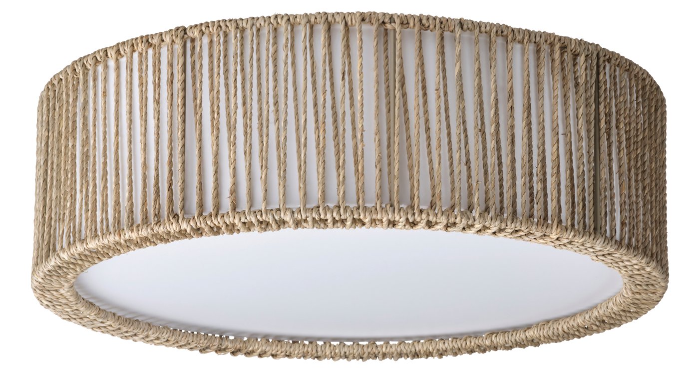 IKEA TRUBBRUFSE plafond, starr, 45 cm