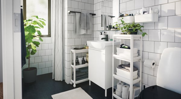 Ideas para distribuir baño pequeño -