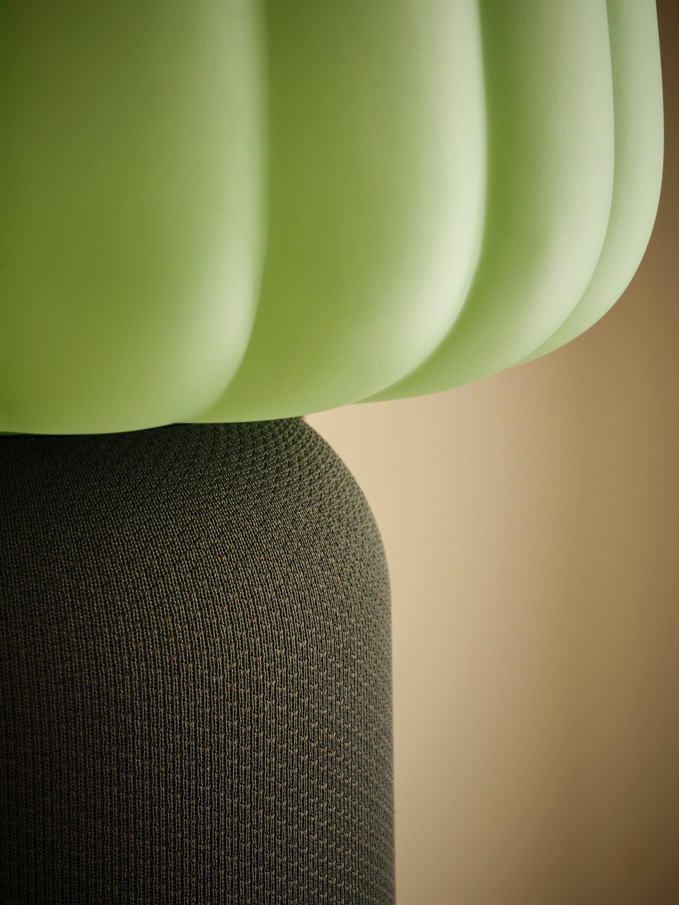 Lampe haut-parleur Bluetooth KULGLASS vert foncé