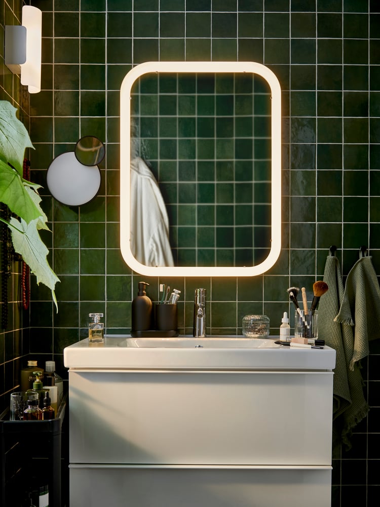 How to light your bathroom - IKEA