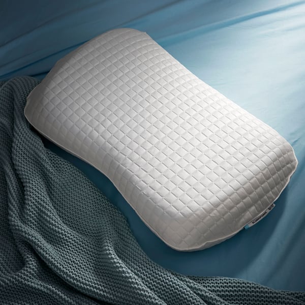 A KLUBBSPORRE ergonomic pillow, side/back sleeper