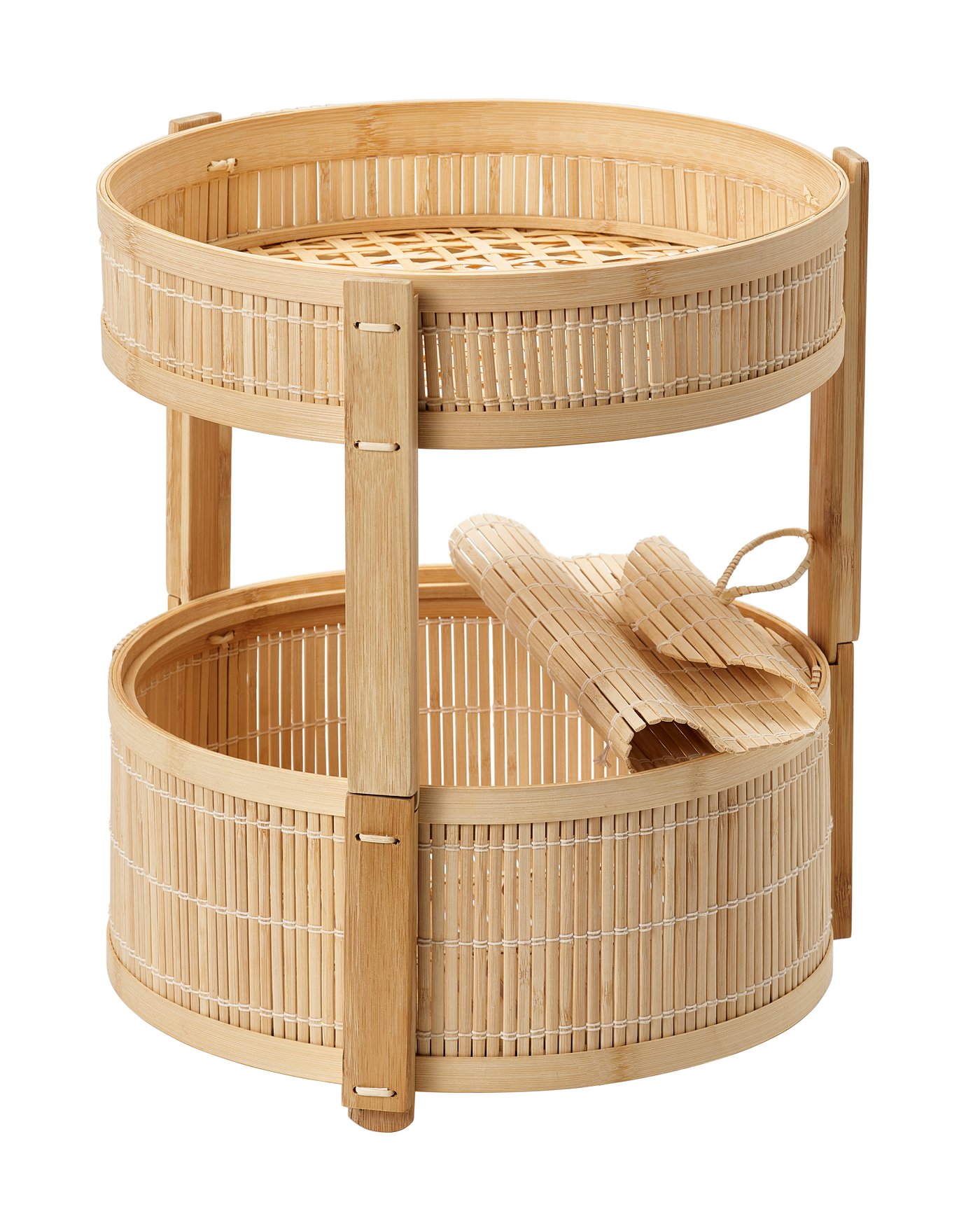 IKEA KANELMOTT Gemse-/Obstkorb, 2er-Set Bamb | Preisvergleich