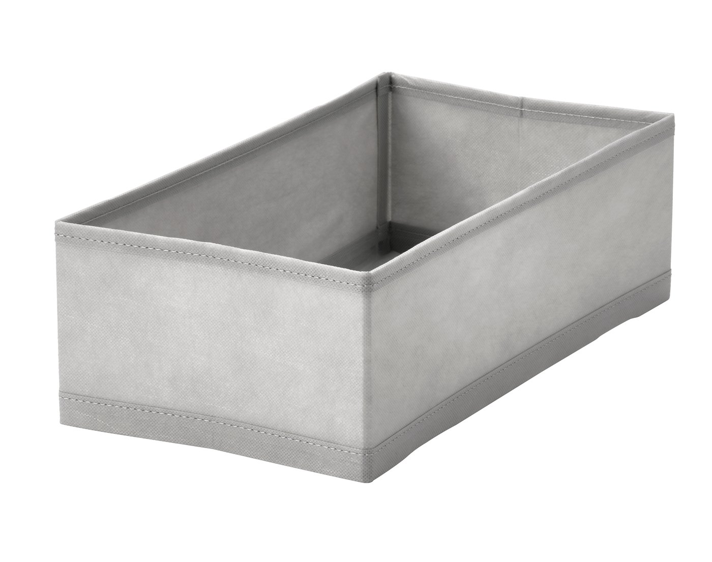 IKEA KOSINGEN låda, ljusgrå, 20x38x12 cm