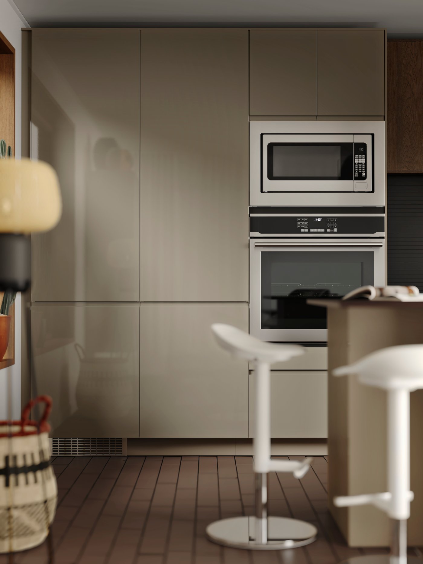 Enjoy a VOXTORP and SINARP combo in brown nuances - IKEA