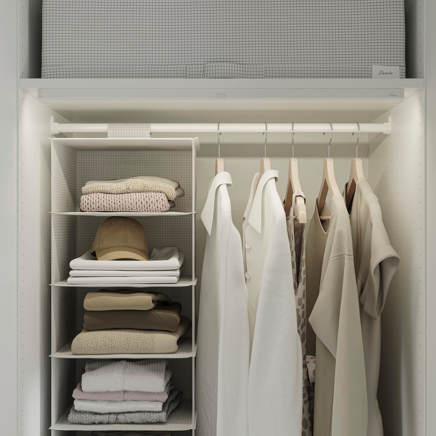 LASTARE storage system  and ALTARLIDEN interiors. 