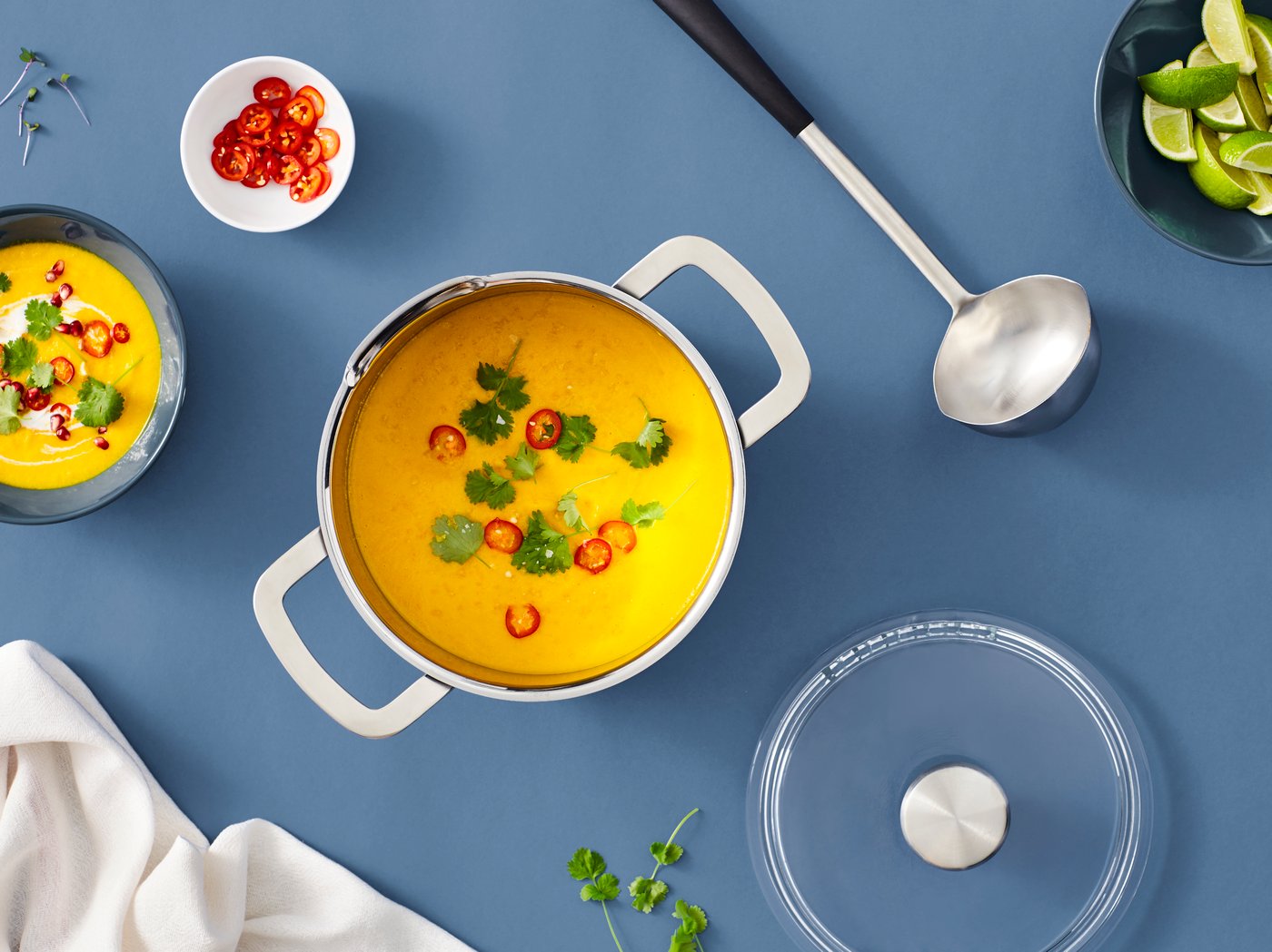 A rounded sides white IKEA 365+ bowl