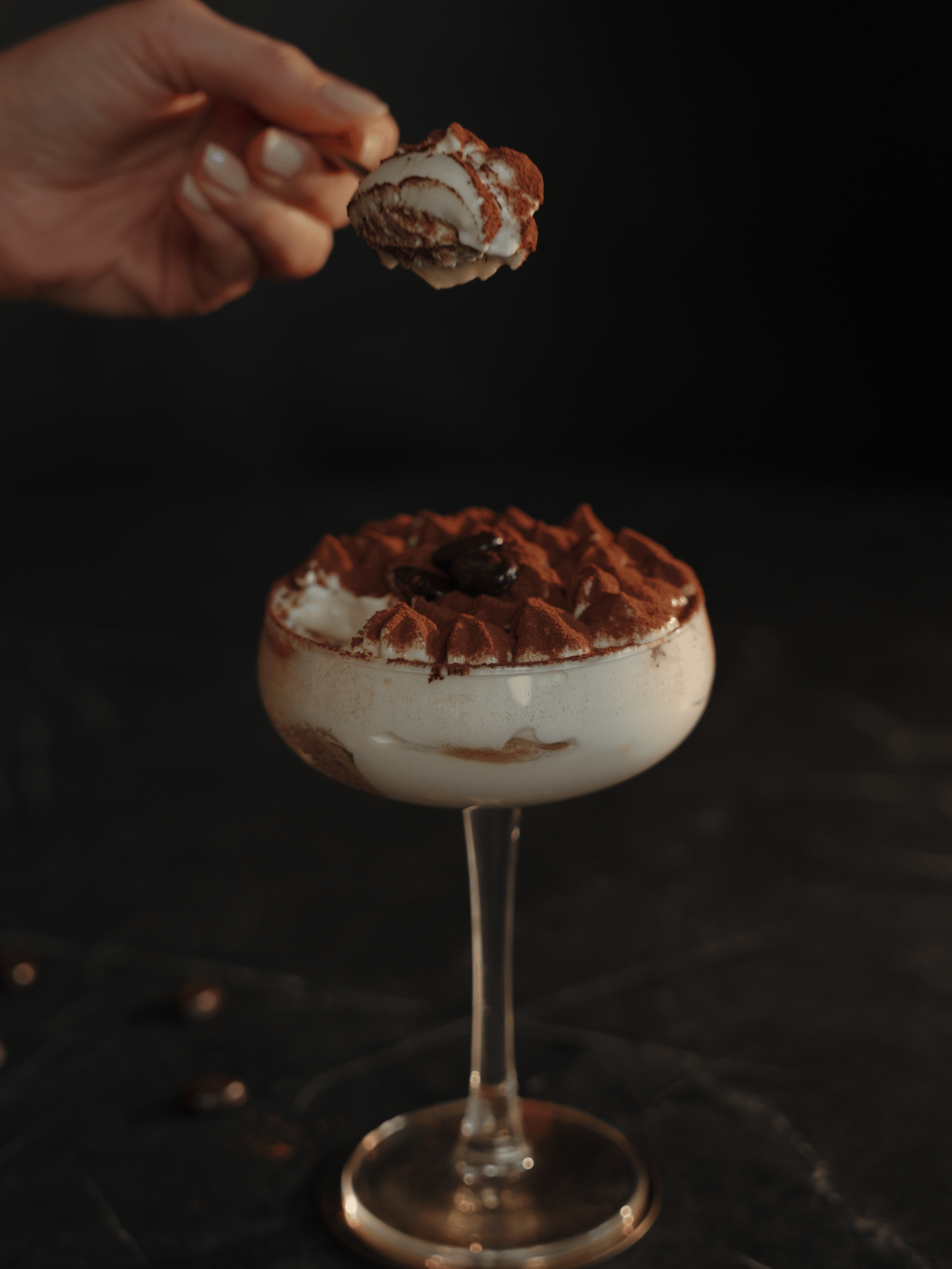 Ein Champagnerglas STORHET aus klarem Glas