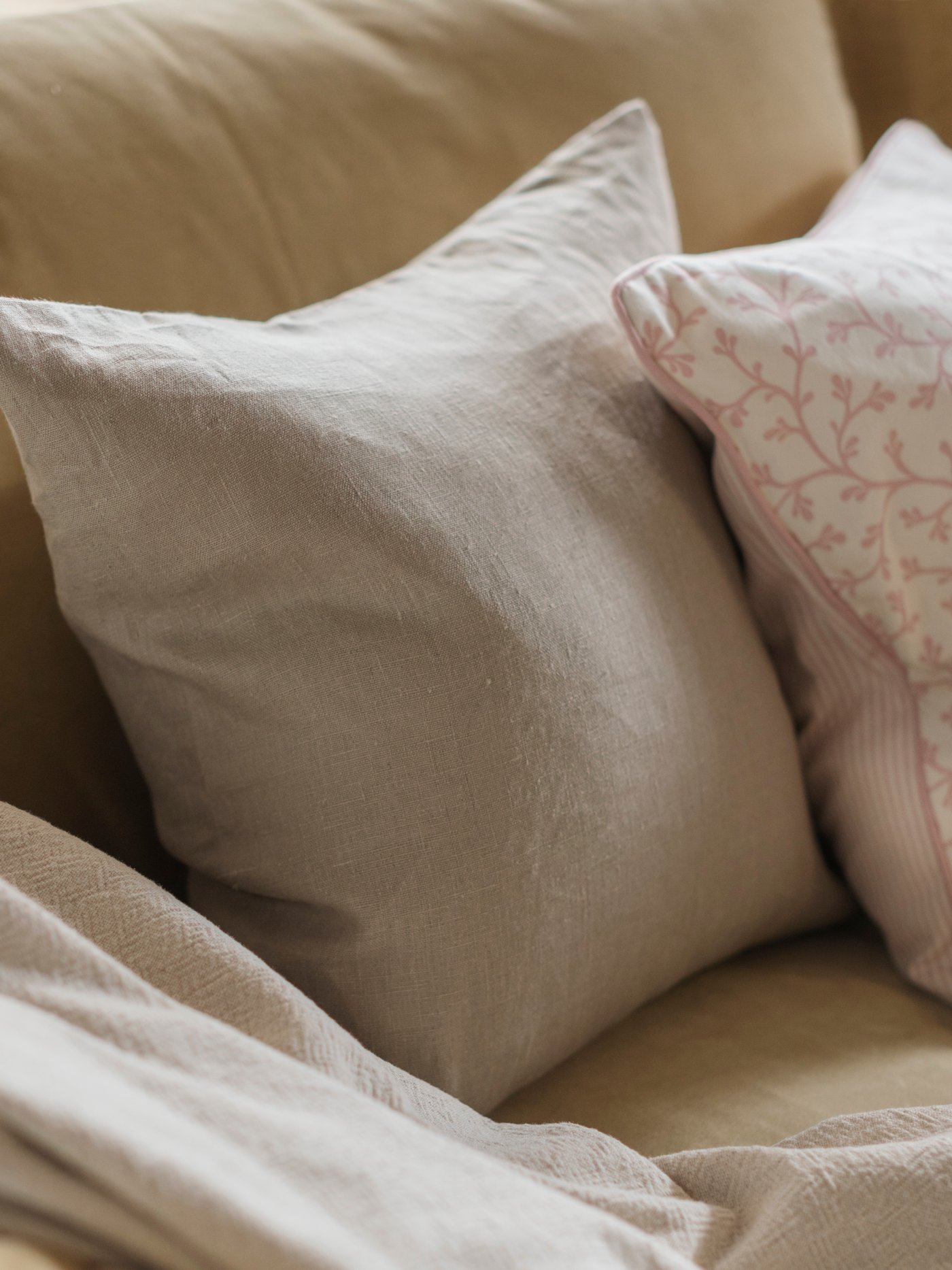 可憐な麻素材をプラス Ikea