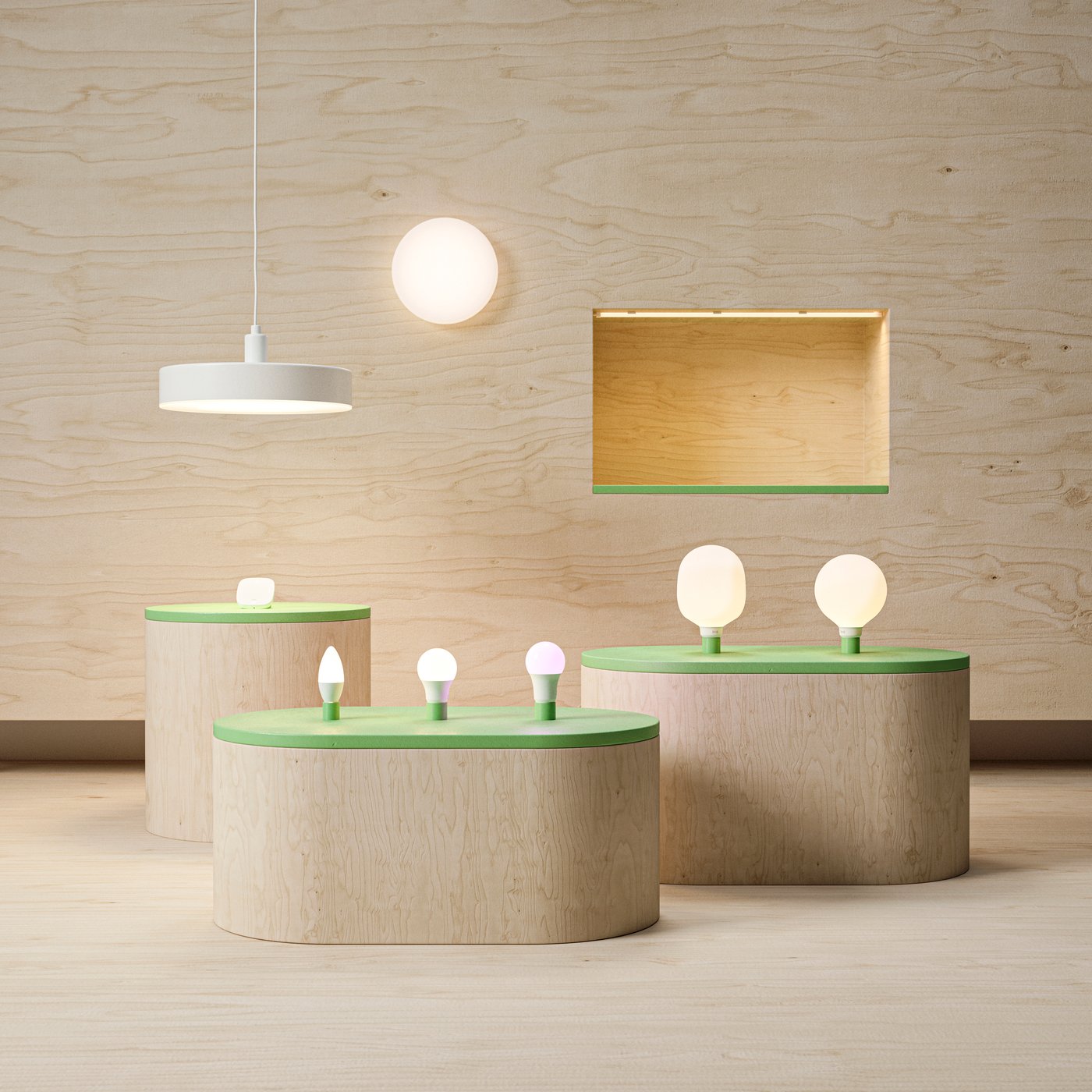 Verschillende soorten lampen