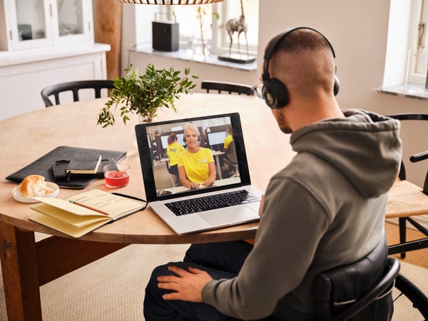 Shop by video call