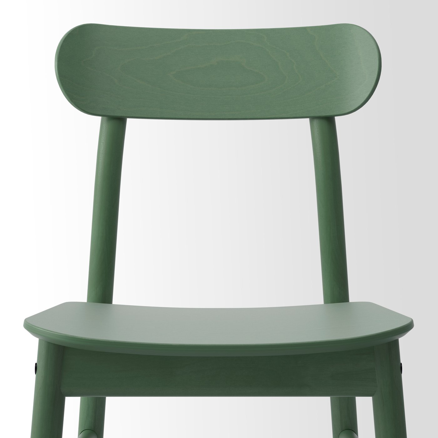 A green RÖNNINGE chair