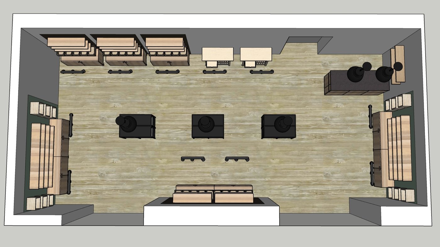 Planimentria del Click Cafè