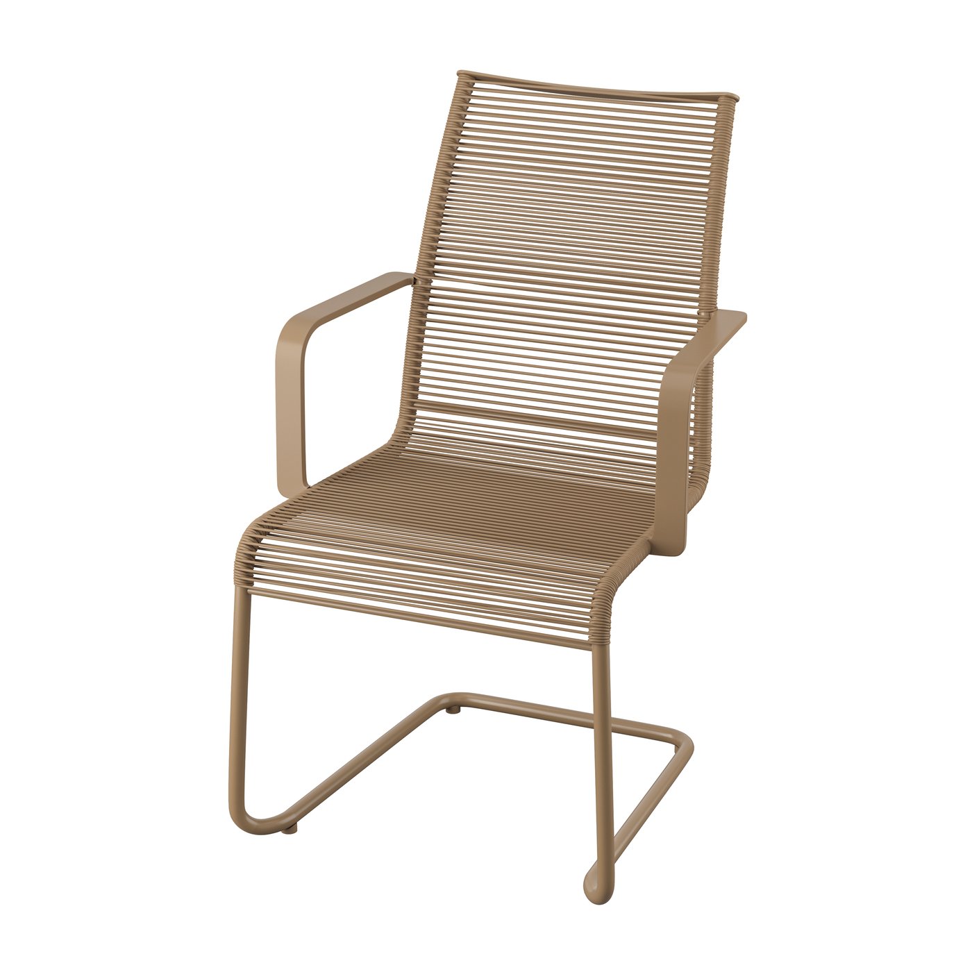 IKEA VÄSMAN karmstol, utomhus, brun
