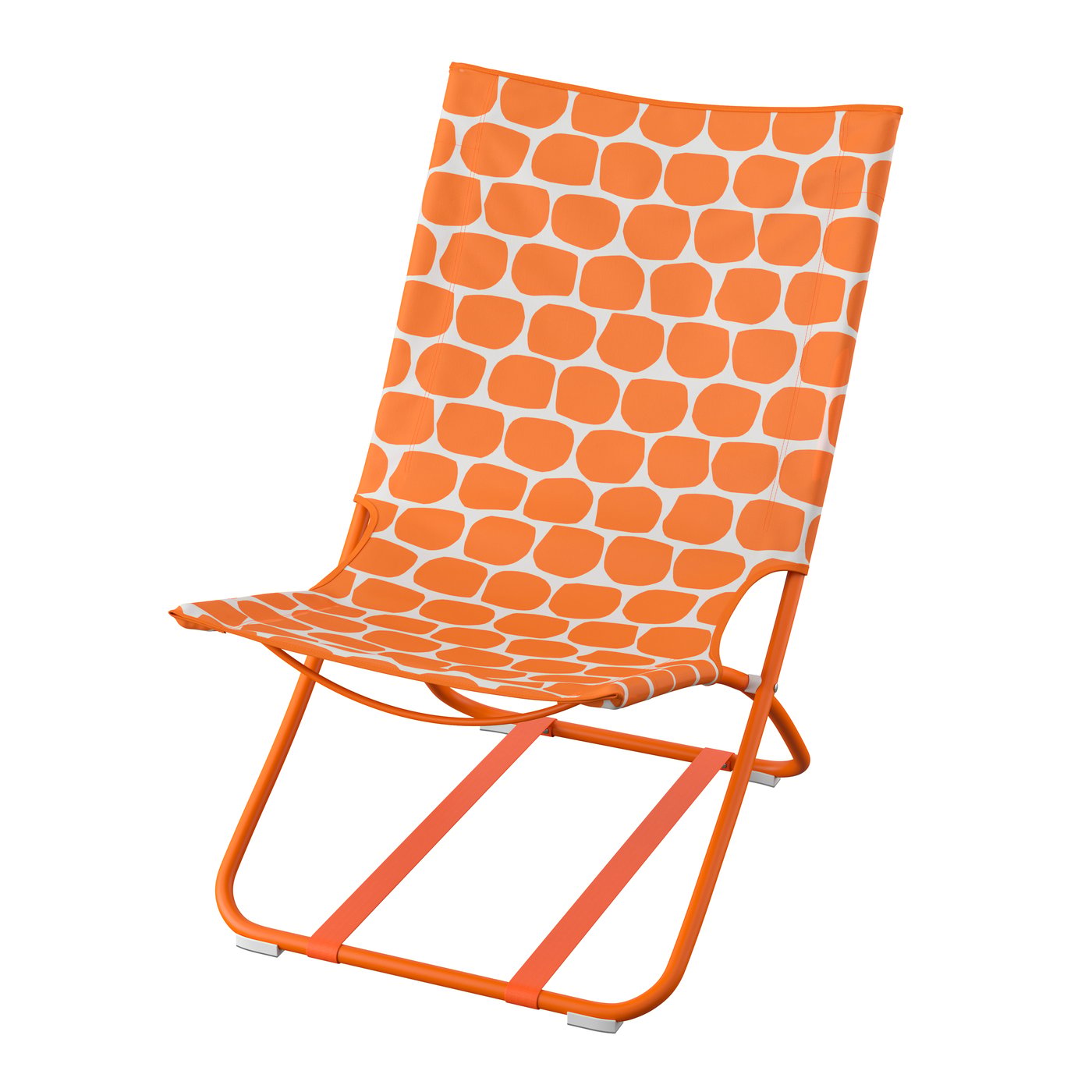 IKEA STRANDÖN strandstol, klarorange
