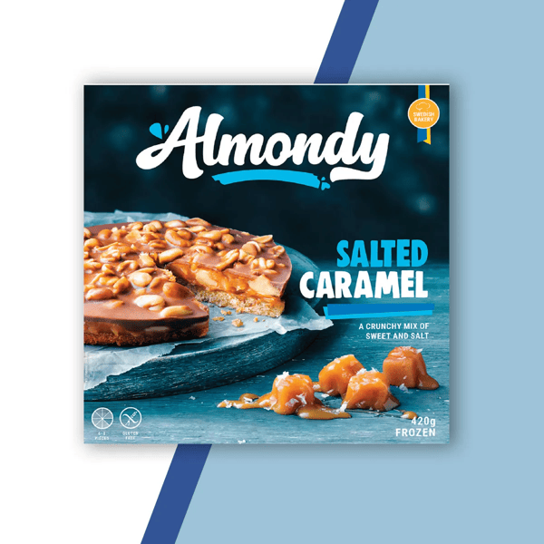 Una confezione di torta ALMONDY