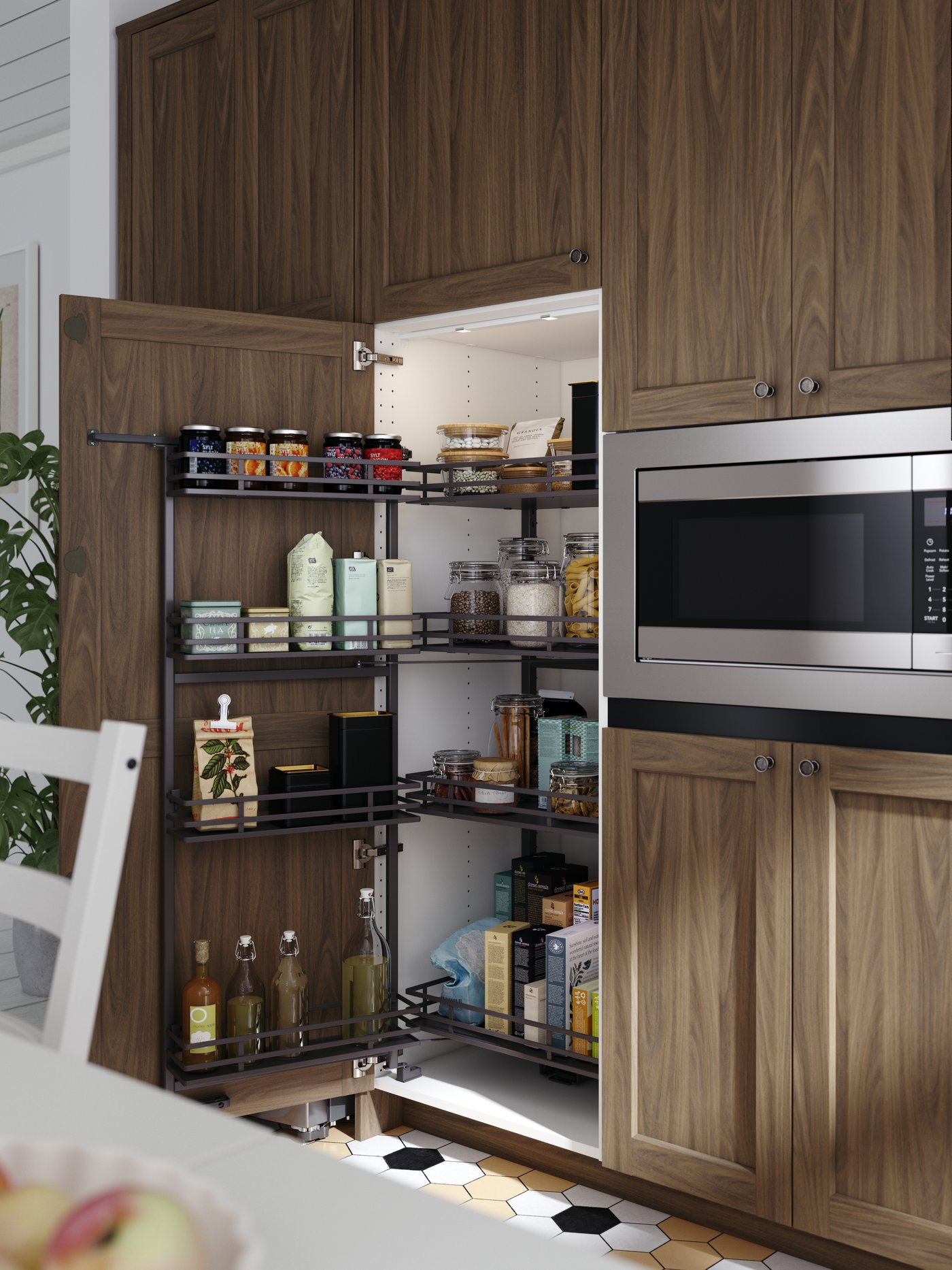 An UTRUSTA pull-out larder