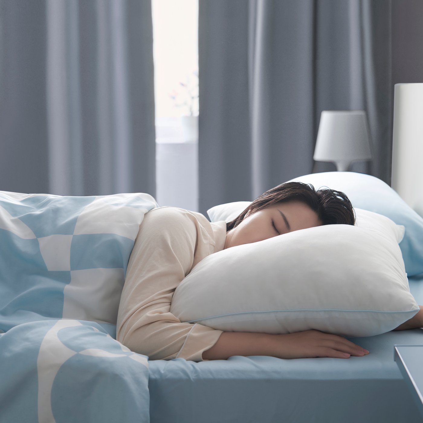 Vankúš BRUKSVARA, nízky, pre spanie na bruchu