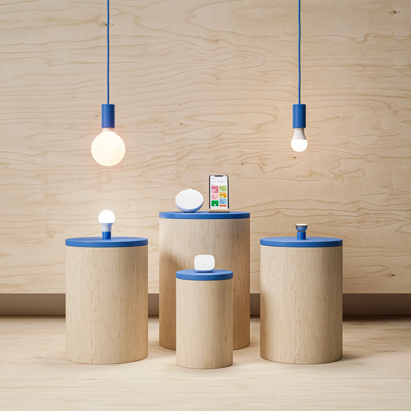 IKEA Home Smart products displayed