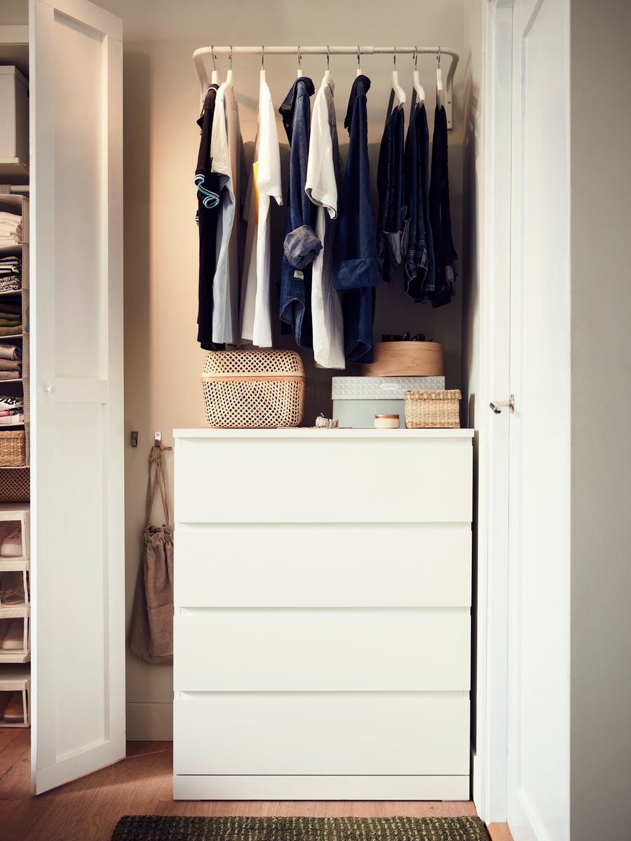 Big Organization Ideas For A Small Bedroom - IKEA CA