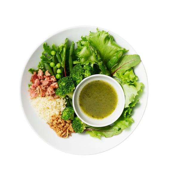 クスクスサラダ バジルイタリアンドレッシング