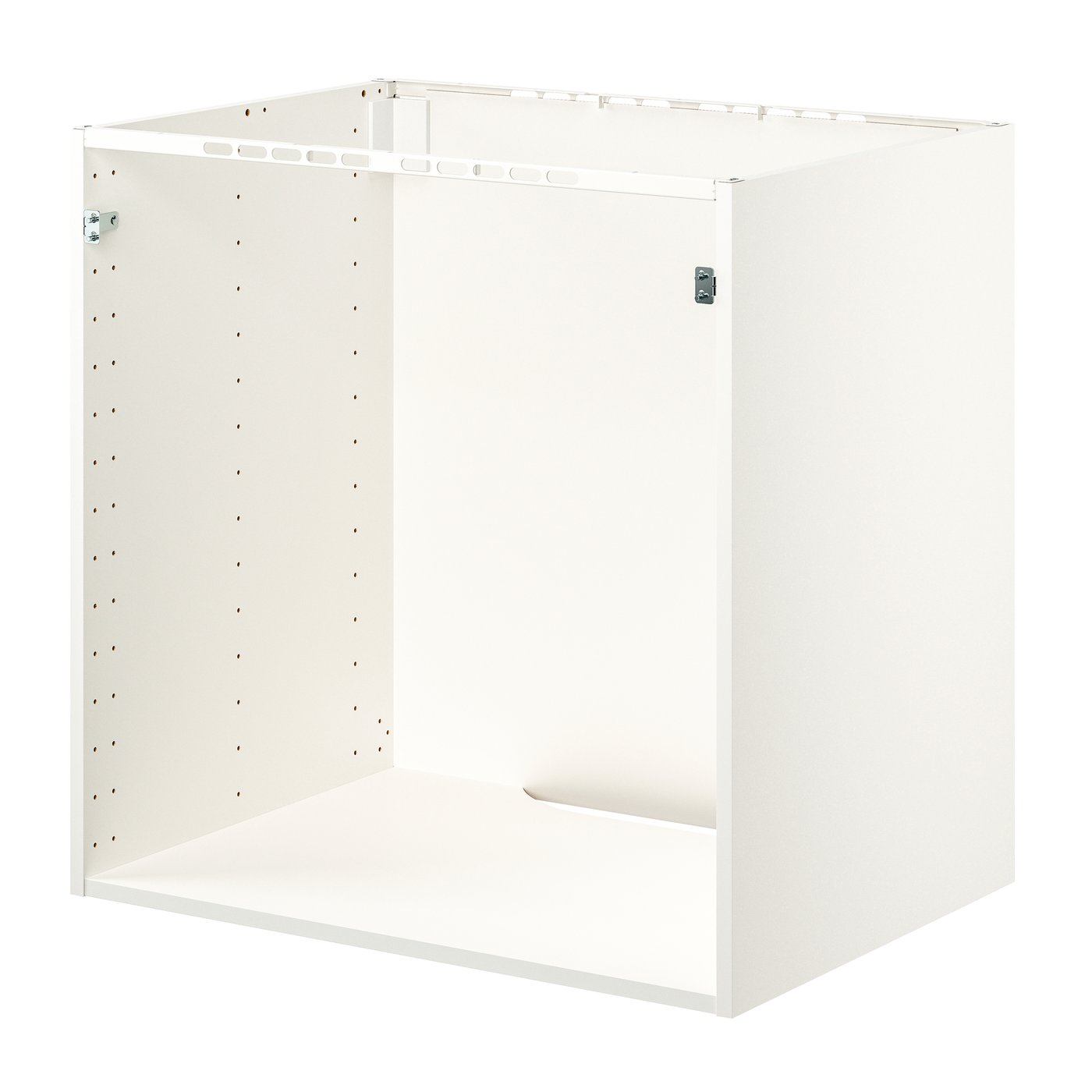 IKEA METOD bänkskåp f inbyggda vitvaror/diskho, vit, 80x60x80 cm