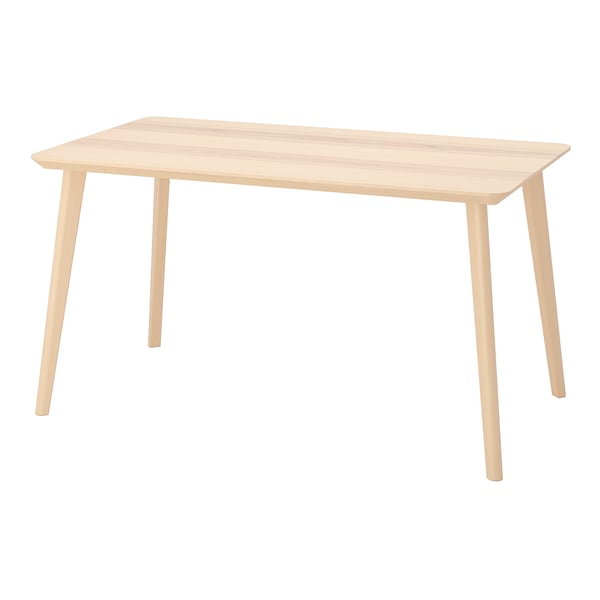 An ash veneer LISABO table