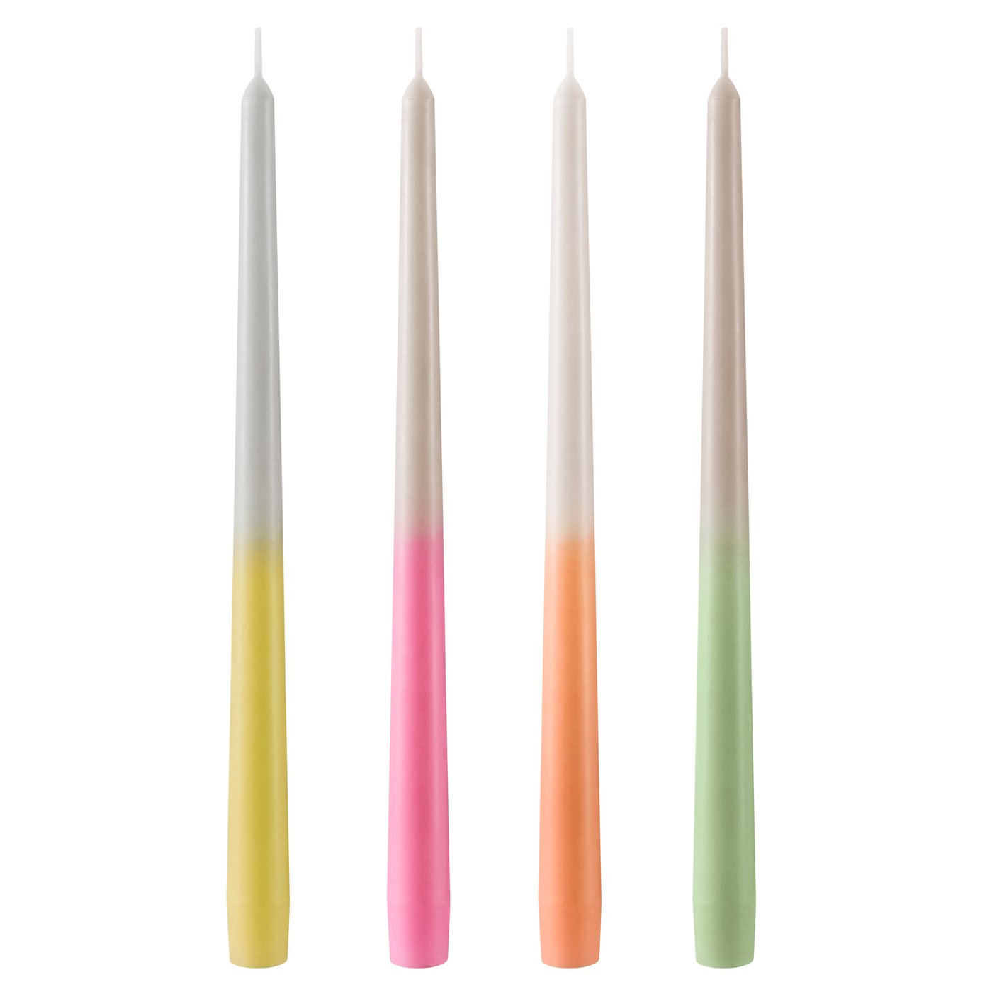 IKEA ENGADINVIDE kronljus utan doft, flerfärgad, 30 cm