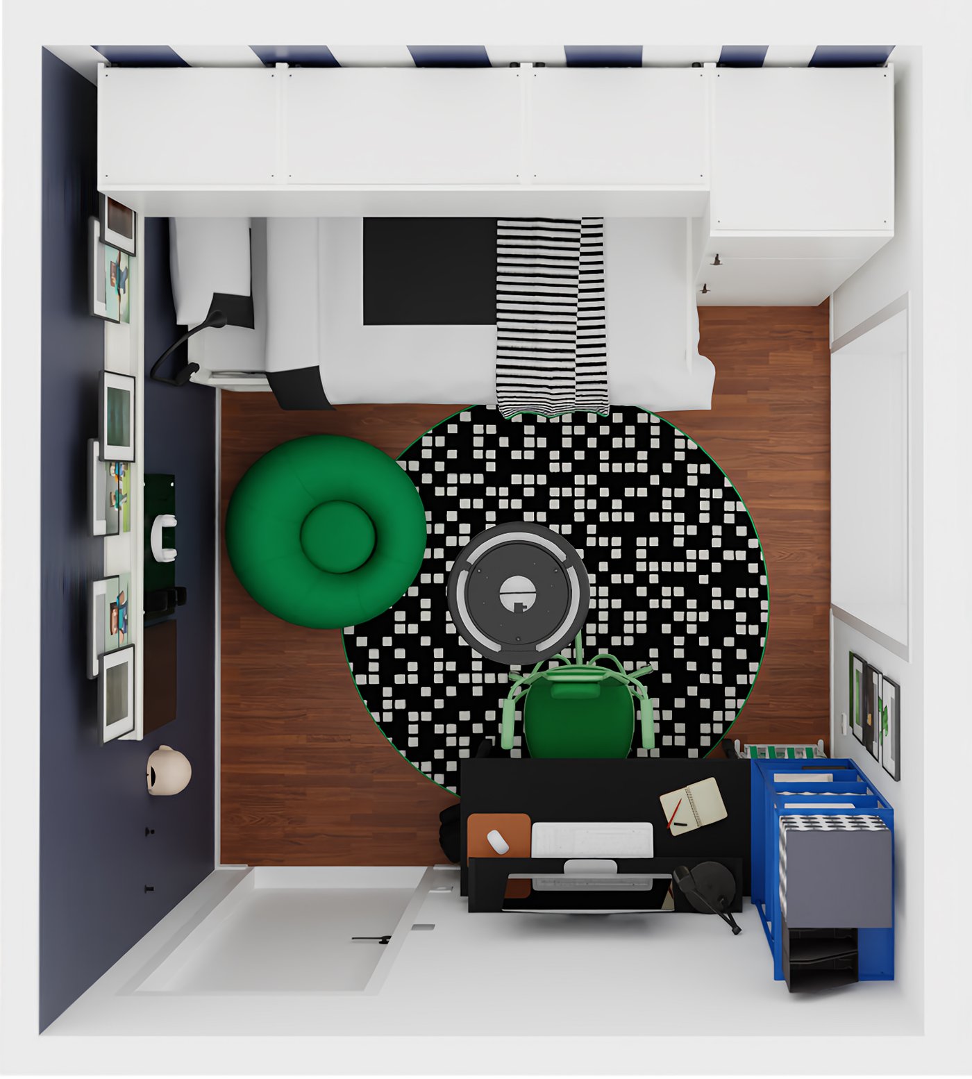 Tloris: fantovska soba