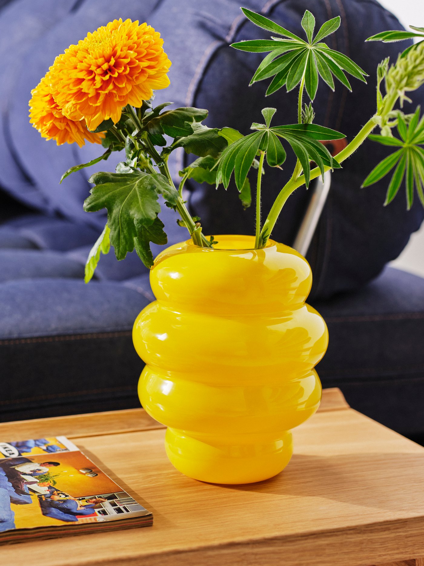 An yellow KÄLLARHALS vase