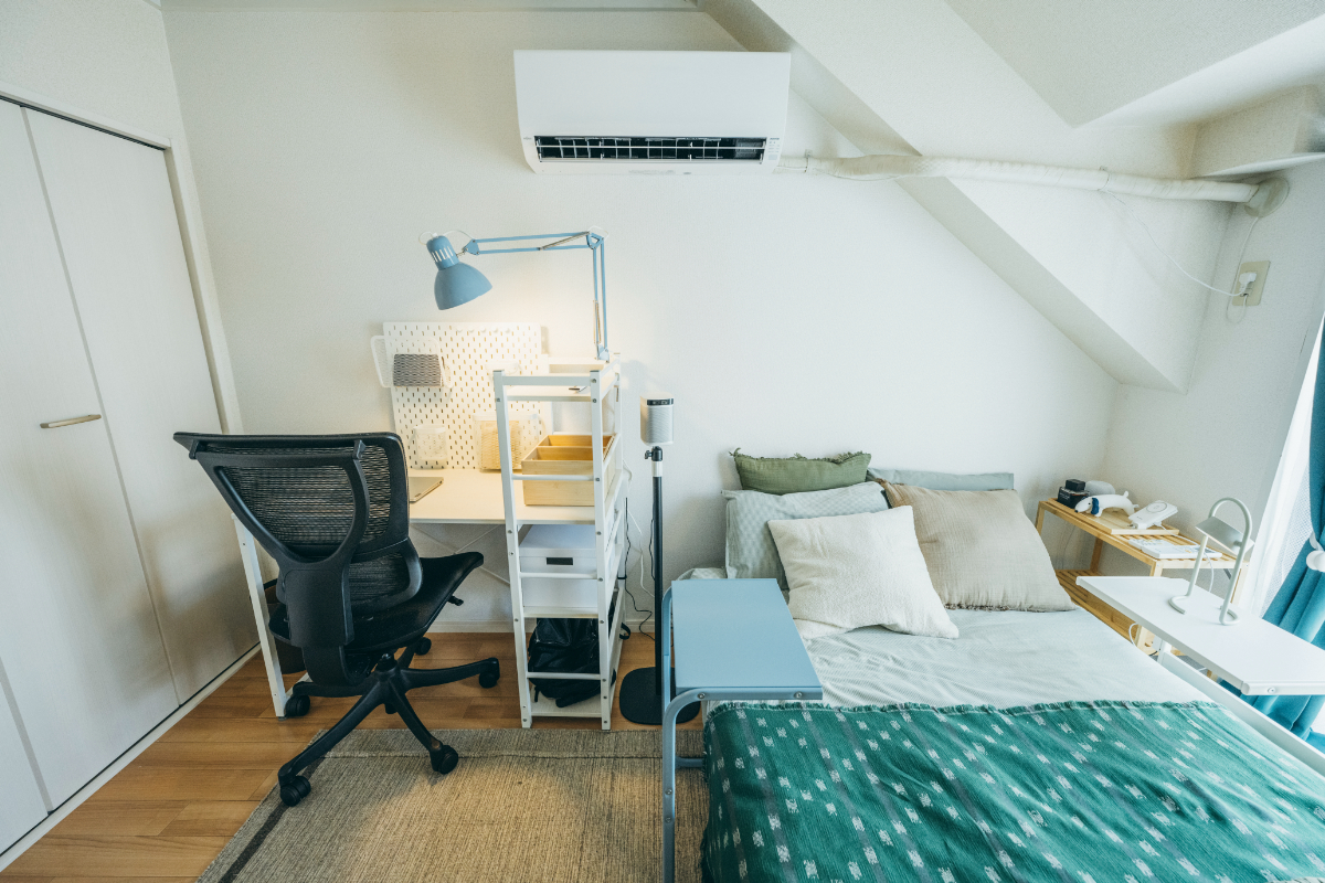 Room.02 さらに、心地よい眠りを。寝室 ビフォー アフター｜イケア