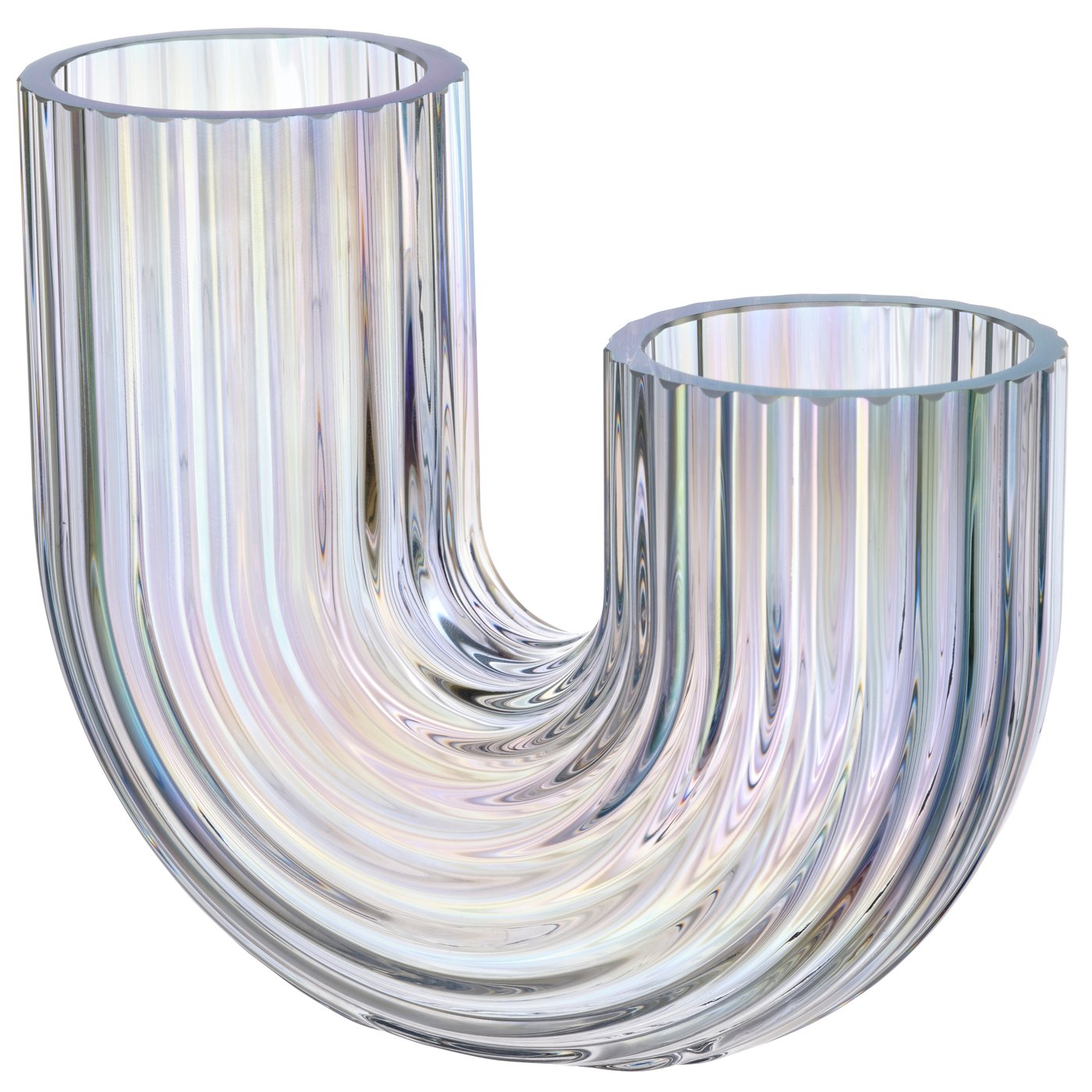 IKEA RÄFFELBJÖRK vas, pärlemofärgad, 12 cm