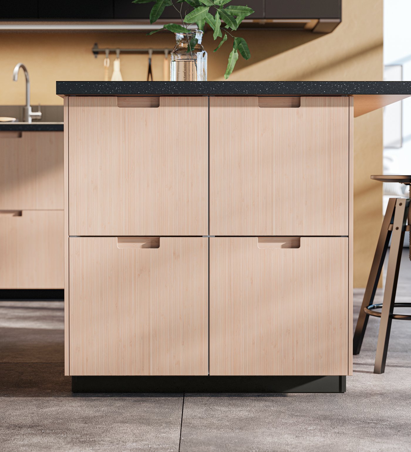 A black HULTARP rail