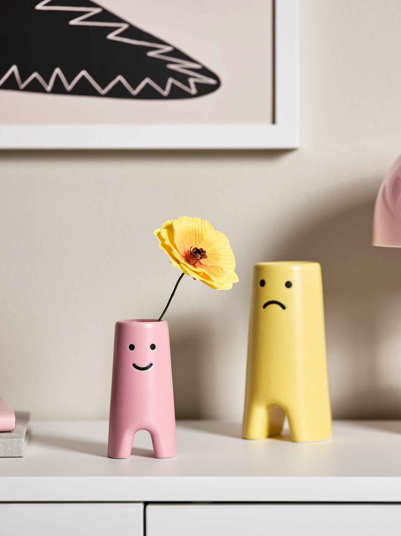 A pink FRÖVÄXT vase