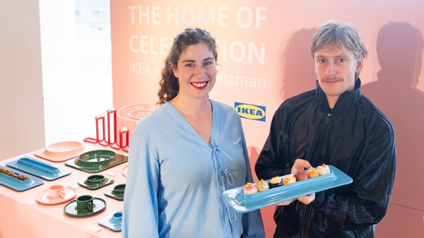 Gustaf Westman氏と, Maria O’Brian氏